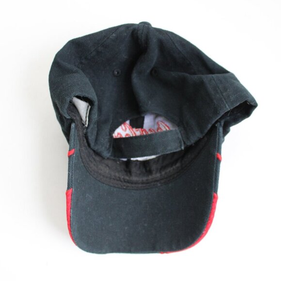 Coca-Cola Vintage Coke Zero Black & Red Adjustable Baseball Cap Hat - Picture 2 of 3